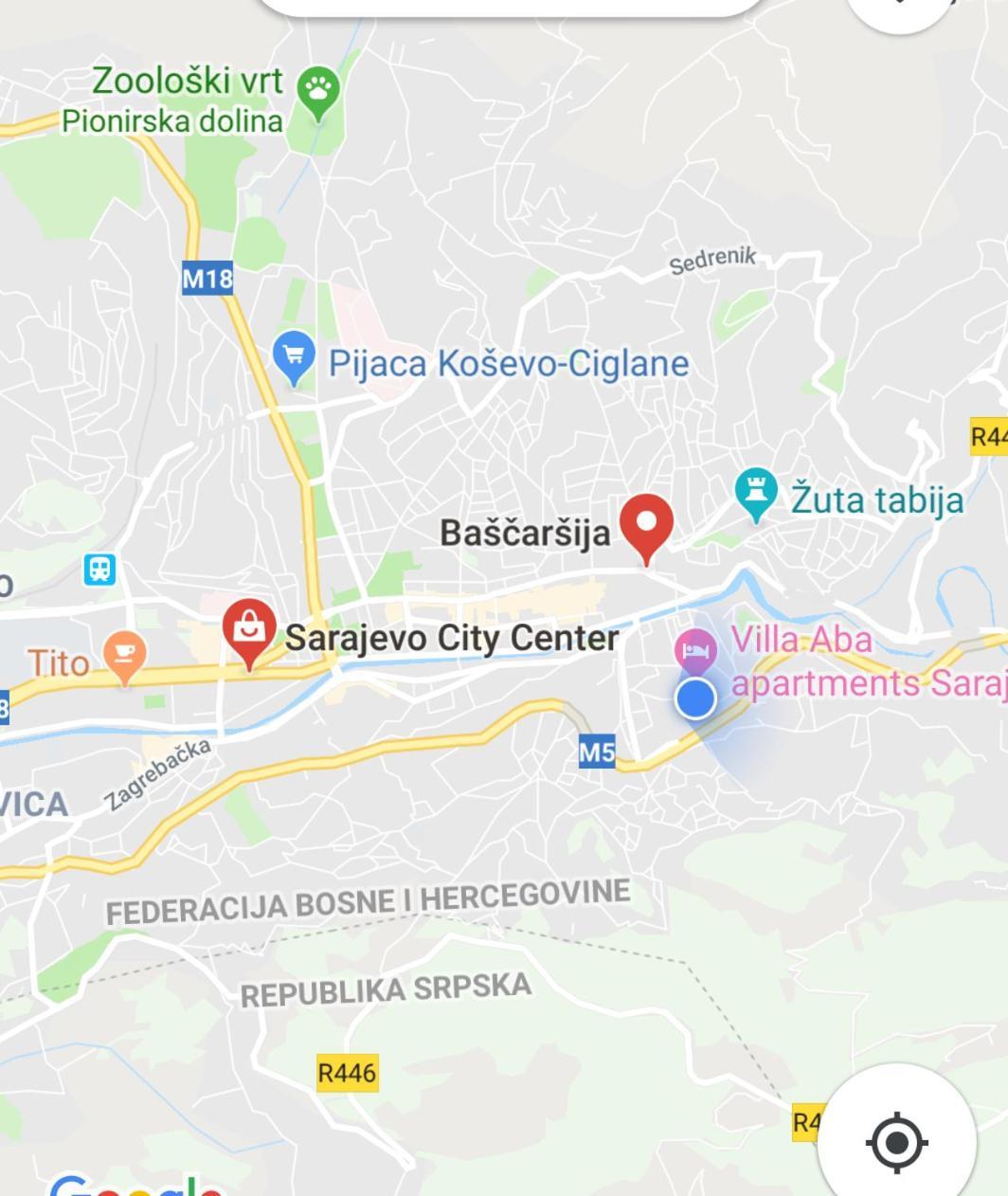 Villa Aba Apartments Sarajevo Bagian luar foto